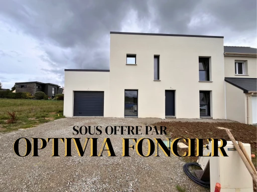 Maison neuve à Guignen   128 m2   4 chambres   Garage et jardin - 1