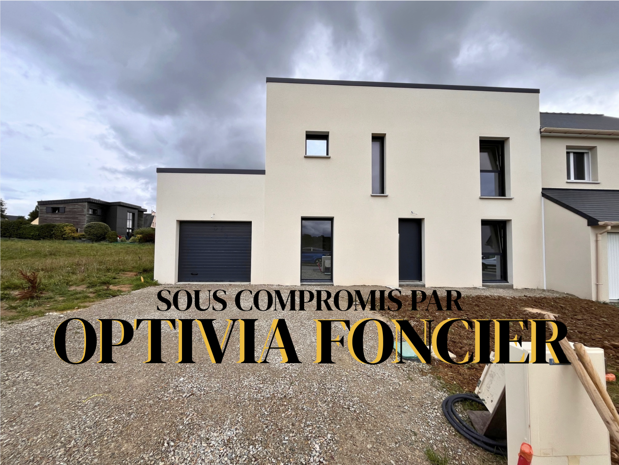 Maison neuve à Guignen   128 m2   4 chambres   Garage et jardin
