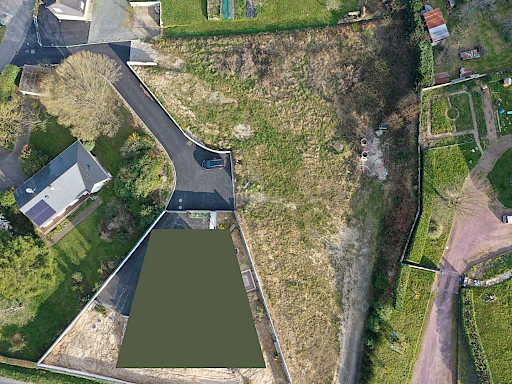 Terrain constructible Pont Réan 1169 m2
