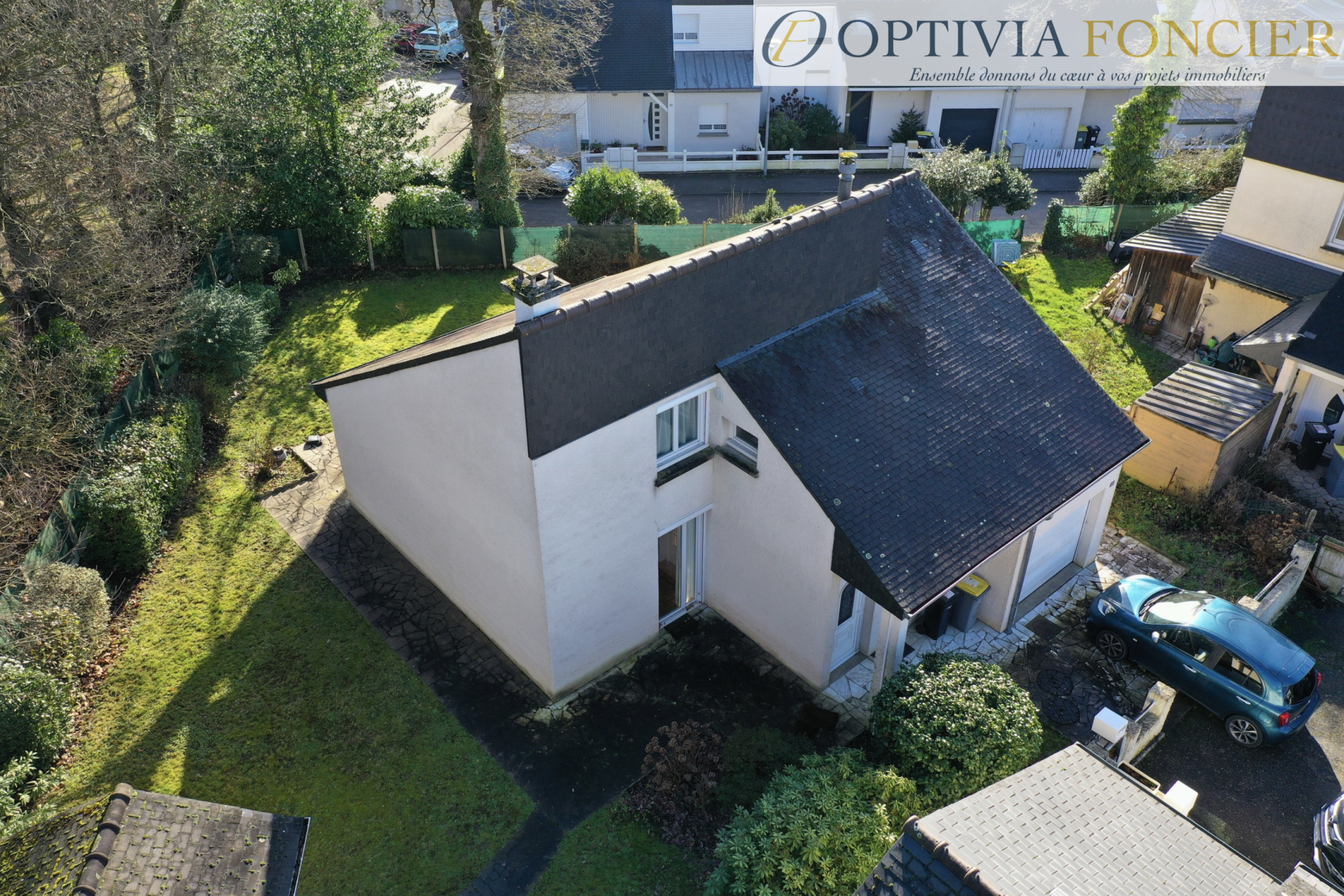 Maison de bourg - 95m2 - 490 m2 de terrain