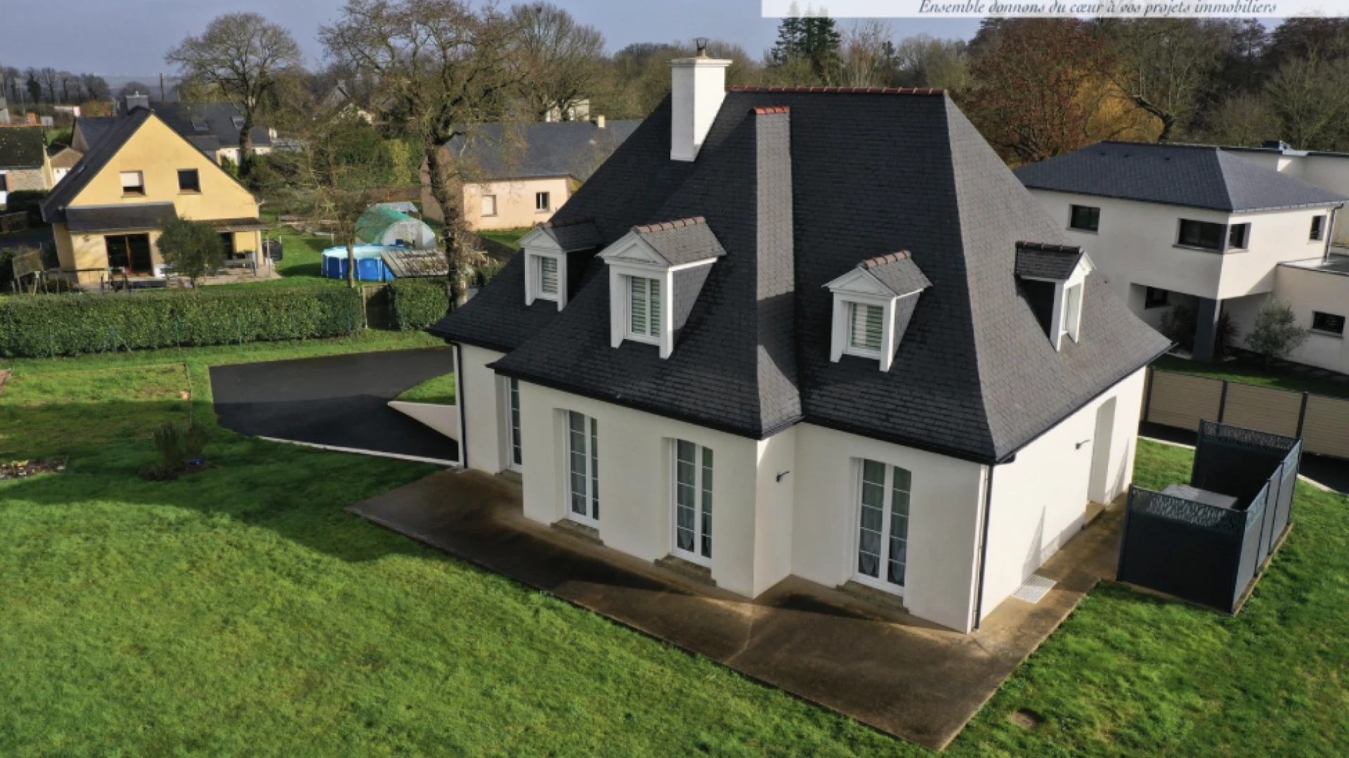 Maison T6 142 m2 -  LAILLE - Sortie de bourg - Sous-sol - Coup de coeur - Rennes Métropole