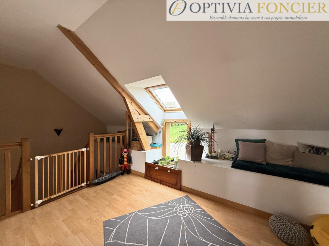 Maison T6 Pont Rean hors zone inondable 123 m2 - 327 m2 Centre Pont Réan côté BRUZ