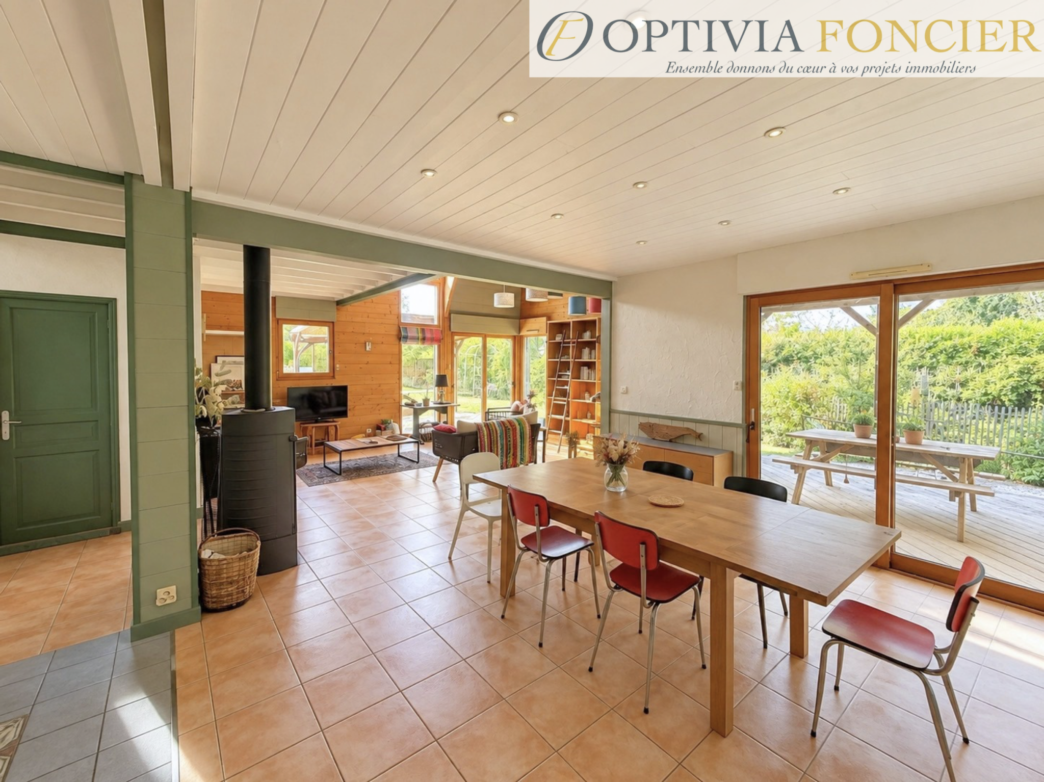 Maison d'architecte T8 ossature bois Pont-Réan 245 m2 - DPE C - Garage + cave