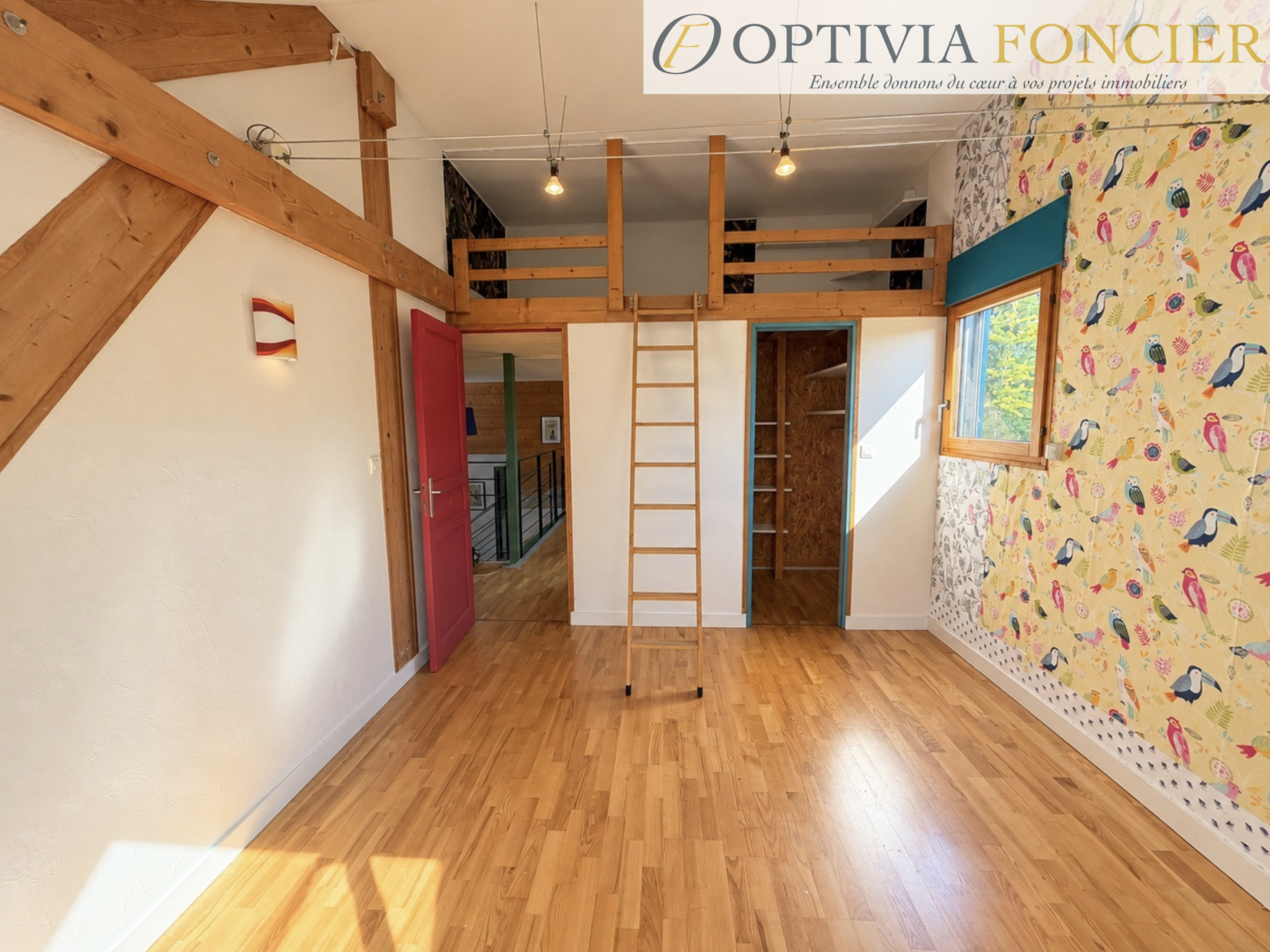 Maison d'architecte T8 ossature bois Pont-Réan 245 m2 - DPE C - Garage + cave
