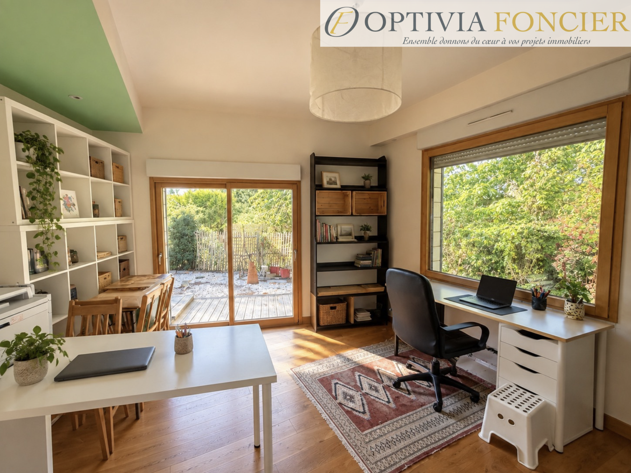 Maison d'architecte T8 ossature bois Pont-Réan 245 m2 - DPE C - Garage + cave