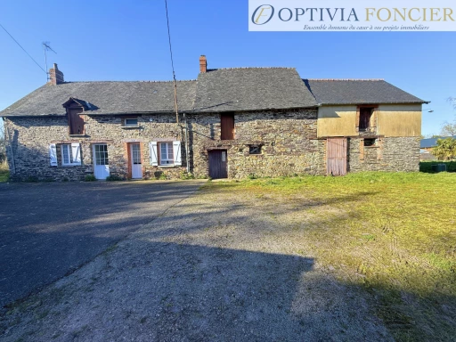 Longère à rénover Goven - Potentiel 208 m2 - 2 650 m2 de terrain - Bel environnement